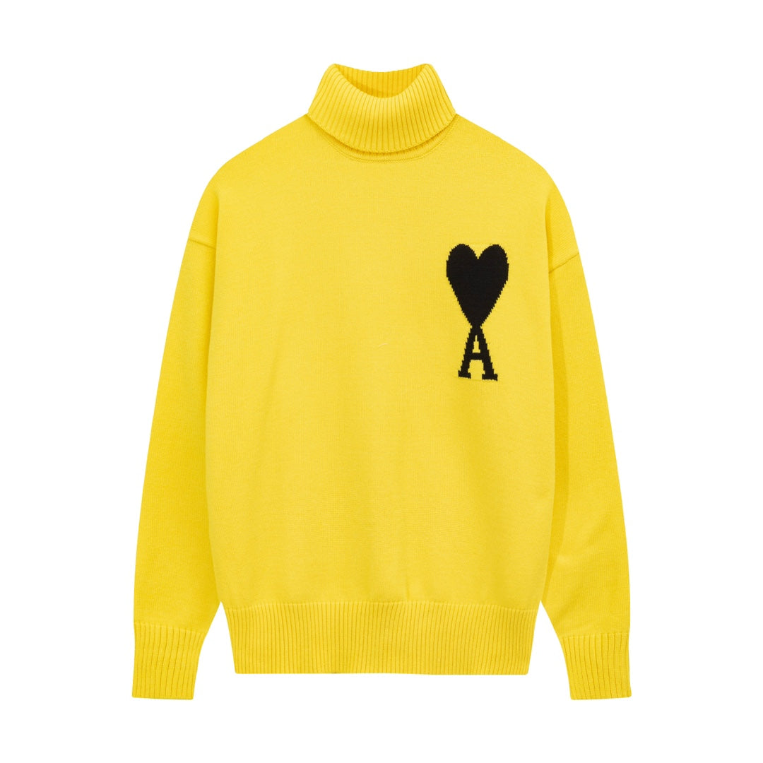 2026 AMI PARIS turtleneck sweater