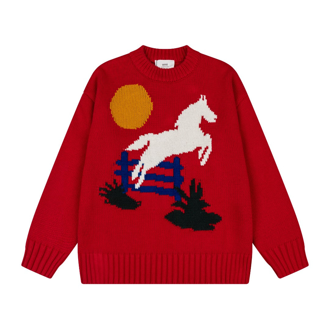 2026 AMI PARIS  New Unisex sweaters