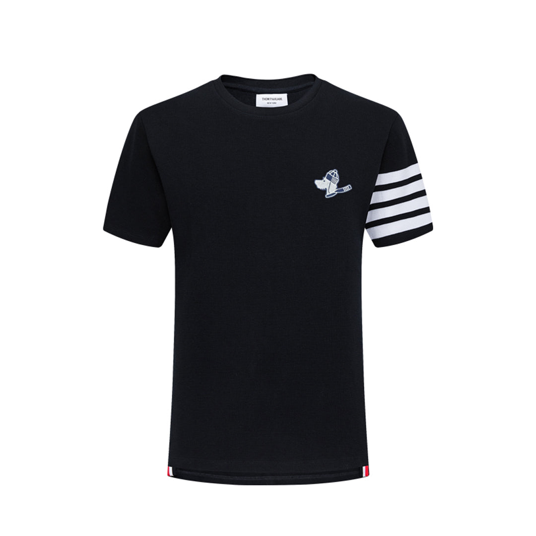 MR.TOM puppy embroidery T-shirt