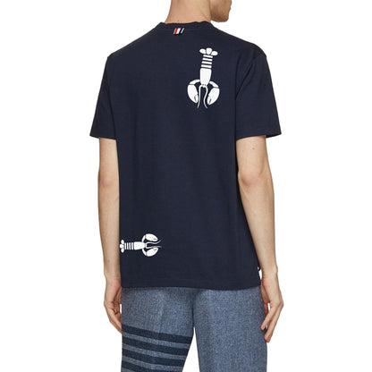 MR.TOM Lobster print T-shirt