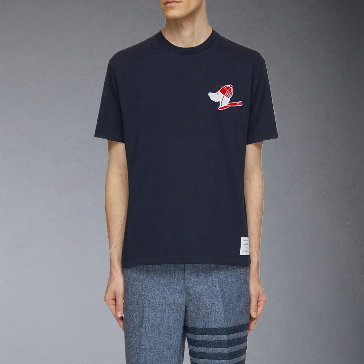 MR.TOM Puppy embroidery T-shirt