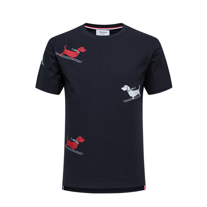 MR.TOM Puppy Print T-shirt