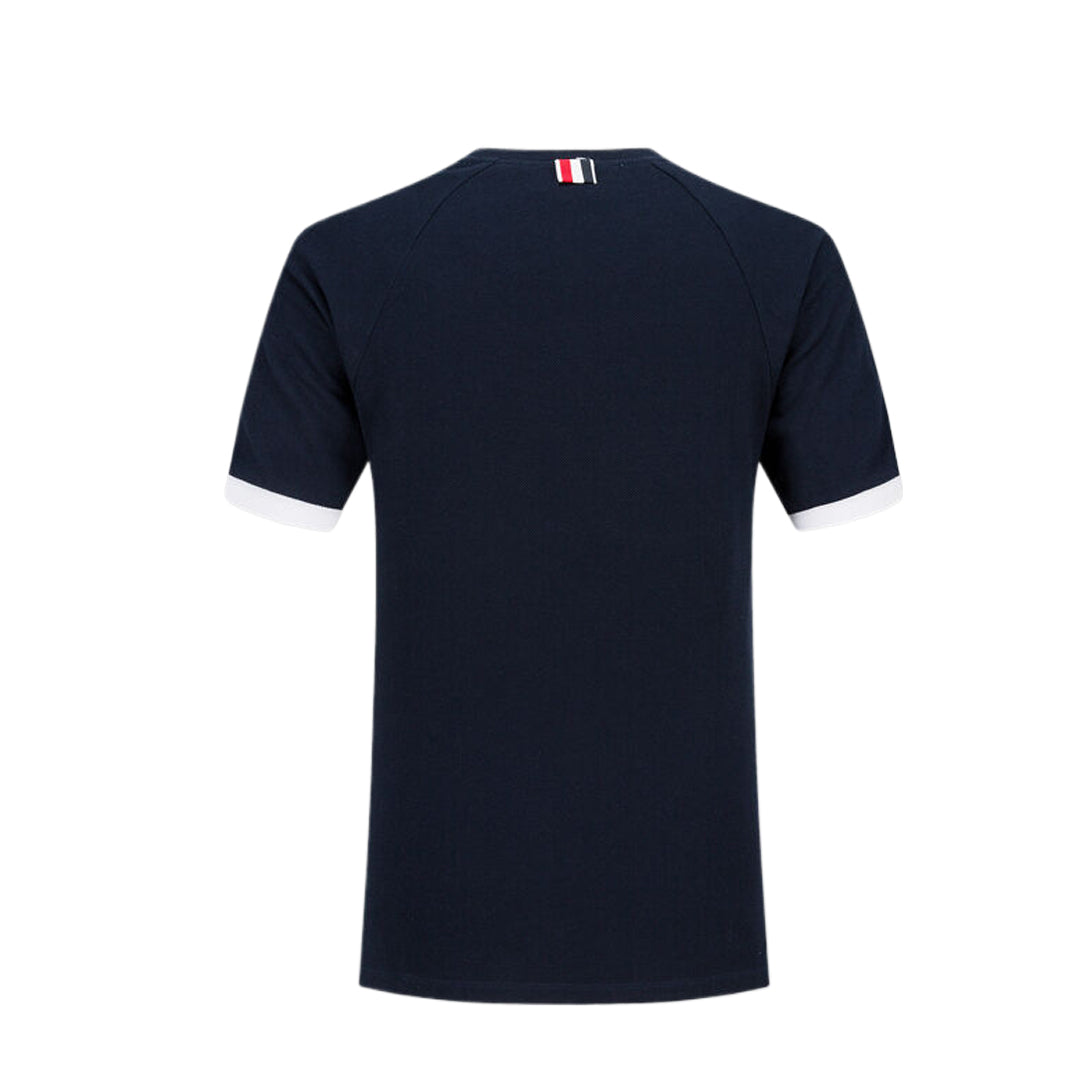 MR.TOM Color matching T-shirt