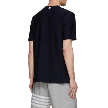MR.TOM Anchor embroidery T-shirt